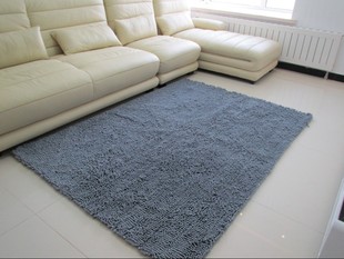 超纤雪尼尔地毯客厅卧室茶几地毯1.4*2米