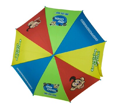 伞城定制高档儿童伞 动漫卡通长柄伞 早教雨伞定做批发印字印LOGO