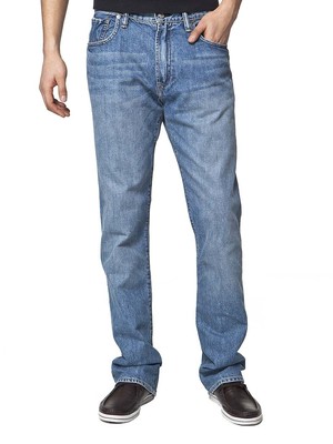 敢 浅色 标准 五袋 牛仔裤定做 定制 订做牛仔裤 dm1101