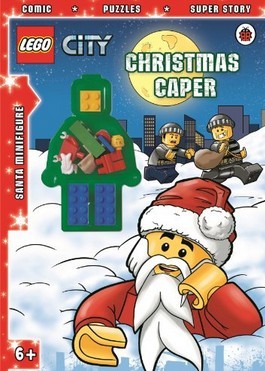 LEGO CITY: Christmas Caper Activity Book赠乐高小人仔拼插积木