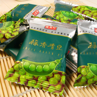台湾盛香珍蒜香青豆+香辣青豆 热卖十几万袋 香脆到爆 小包装零食