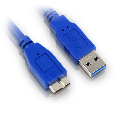 绍茂芝 USB3.0数据线 高速USB 3.0A公对microB公 AM对microBM 1米