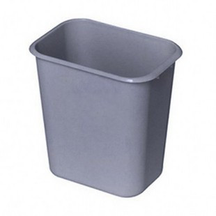 不带盖垃圾筒 家用办公室客房用杂物桶 阻燃桶 加厚塑料材质灰桶