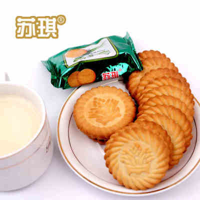 苏琪食品 江苏特产饼干香葱酱牛肉/葱油香酥手工饼干休闲糕点零食
