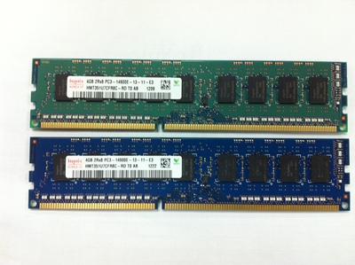 现代原厂 4GB DDR3 PC3-14900E-13-11-E3服务器纯ECC内存条