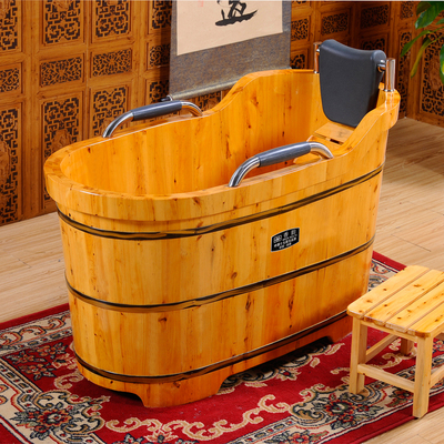 特级香柏木木桶沐浴桶浴缸成人木质洗澡木桶泡浴泡澡木桶木浴桶