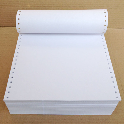 打印纸241-1 打印纸 针式 打印机针式纸单层 单联打印纸 凭证纸