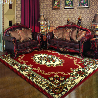 特价威尔顿机织客厅卧室床边茶几宫廷欧式复古大地毯加厚可水洗