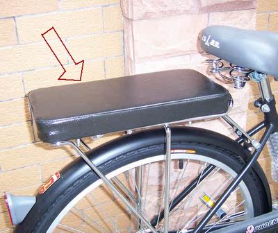 换季清仓减震保护座垫海绵坐垫26、24寸自行车可用皮革面L=32CM