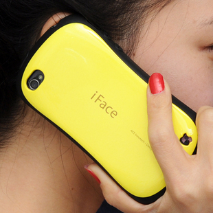 iFace iphone 4s 手机壳 苹果4卡通手机保护壳 跑车硅胶潮外壳套