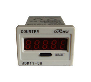 JDM11-5H 累加计数器 带清零 AC220V DC24V DC12V 有无电压计数