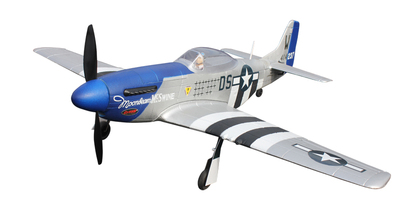 Mini P-51 0.76米野马 航模固定翼像真机 二战电动遥控模型飞机