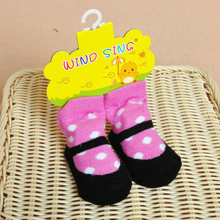 男女宝宝立体袜婴幼儿纯棉袜子9造型袜公仔袜子0-3-6个月1岁春秋