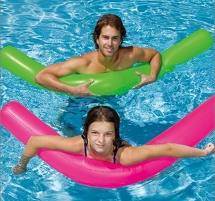 INTEX56510荧光浮管 戏水玩具 浮排浮圈充气水排 游泳玩具 两条装