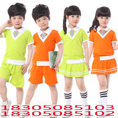 童装六一儿童节表演服小学生校服幼儿园园服夏季校服套装小孩衣服