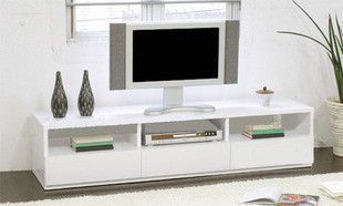 电视柜矮柜简约田园板式三屉电视柜茶几组合现代简约客厅地柜