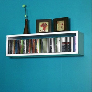 宜家风格壁挂CD柜搁板、连壁书架、壁架、置物架