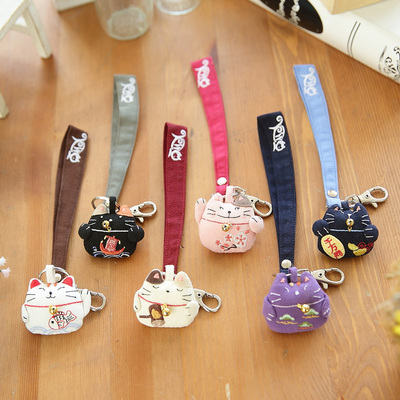 热卖 Kiro奇乐猫 可爱女士创意锁匙圈挂件韩国汽车钥匙扣 221531