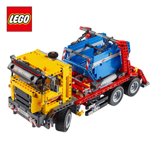 正品乐高LEGO机械组货柜车积木进口玩具儿童男孩礼物拼装模型