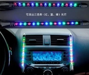 汽车LED音频指示灯 汽车装饰灯 音响灯 声控灯随音乐跳动 节奏灯