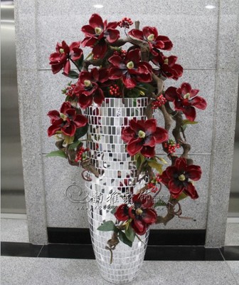 落地大花瓶整体花艺欧式现代简约时尚客厅套装家居大花瓶装饰品