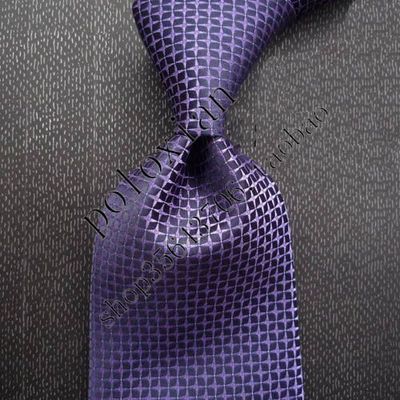 【特价促销】专柜正品桑蚕丝紫色碎花真丝男士正装商务结婚领带