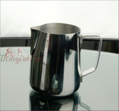 拉花杯不锈钢拉花缸咖啡奶泡壶 拉花缸 尖嘴 花式咖啡模具600 350