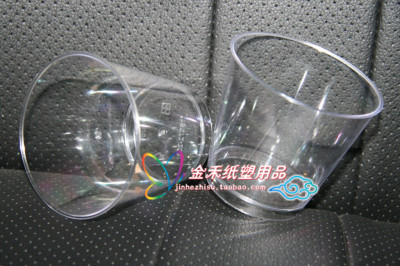 迷你布丁杯 /一次性透明塑料果冻杯/提拉米苏鲜奶杯/500只可配盖
