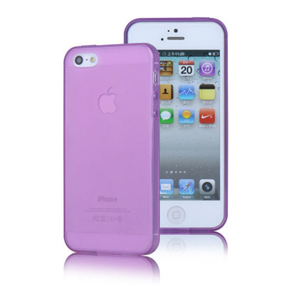 特价清仓超薄硅胶清水套iPhone5手机壳5s保护壳苹果5S手机软套