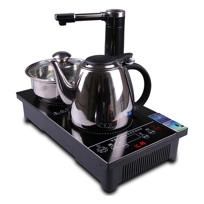 汇邦茶具HB-206S电磁泡茶炉1600W触摸自动上水会说话的电磁泡茶炉