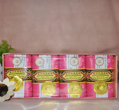 檀香皂 - 蜂花玫瑰香皂125g四块装 出口东南亚香港 满10优惠