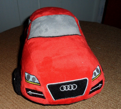 北京毛绒玩具定做 毛绒公仔 奥迪毛绒玩具车毛绒玩具圣诞新年礼物