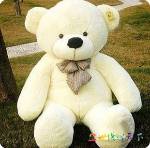 泰迪熊毛绒玩具抱抱熊公仔大号0.8米  1.2米  1.6米 1.8米 3色入