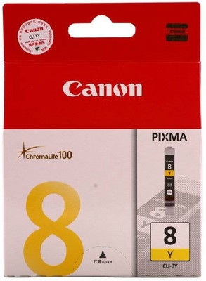 原装 佳能 CLI-8Y 黄色墨盒 腾彩PIXMA iX4000 ix5000 打印机墨盒