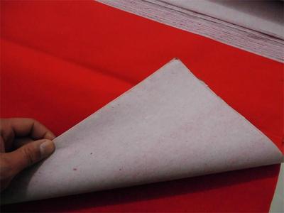 单面大红色剪纸学生专业用纸窗花剪纸 折纸 手工刻刀蜡板刻纸