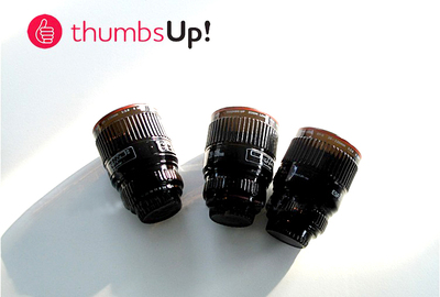 英国Thumbsup 迷你玻璃镜头杯 咖啡杯 烈酒杯（3个装）套正品保证