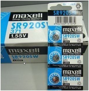 包邮Maxell SR920SW(371) 1.55V 万胜Maxell(麦克赛尔)手表用电池