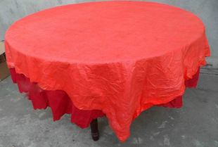 加厚款 一次性台布 一次性塑料桌布 方形台布/桌布 （每包价）
