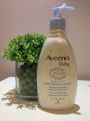 美国代购Aveeno Baby艾维诺婴儿天然燕麦全天候润肤保湿乳液354mL
