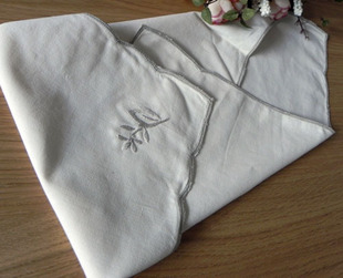 送外国友人创意礼品 纯手工绣花纯棉盖布餐桌布台布餐巾餐布手帕