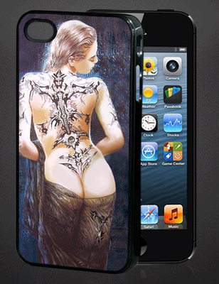 裸眼3D iphone4/4S 3D保护壳 苹果4/4S手机壳 3D手机壳 人物系列