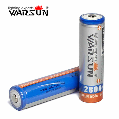 warsun沃尔森18650锂电池 2800mah 可充电1000次 3.7V