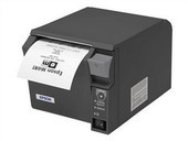 爱普生EPSON TM-T70II热敏带切刀打印机(前出纸) 80MM票据打印机