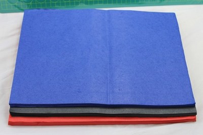 中国特色工艺品手工剪纸材料宣纸，双面红双面蓝双面黑宣纸A3 A4