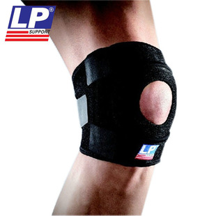 LP782四弹簧护膝专业运动篮球护具户外登山慢跑步男女骑行羽毛球