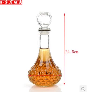 玻璃酒瓶 钻石酒瓶 宝塔酒瓶 泡酒瓶 玻璃瓶 玻璃盖酒瓶 葡萄酒瓶