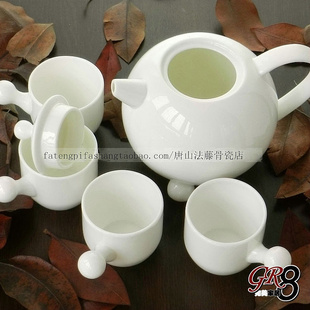 创意欧式骨瓷茶杯茶壶套装 陶瓷杯子咖啡杯 功夫茶具整套特价包邮