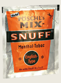 德国普世正品Mix-Snuff英式薄荷入门鼻烟10克袋装辅助戒烟送试用