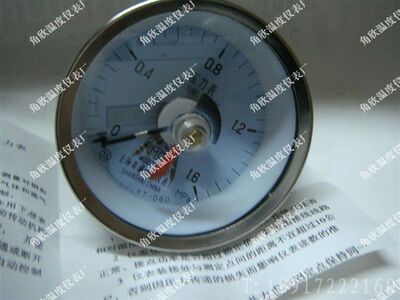 YT-D60 0-1.6MPA/上下限电接点压力表/上海青浦青合仪表厂