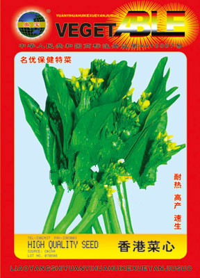 【香港菜心种子】耐热抗病 易种植 味甜清香 生长期短40天 10g